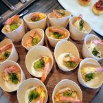 Bespoke canapé selection crafted by private chef in Boston- Shrimp Cocktail
